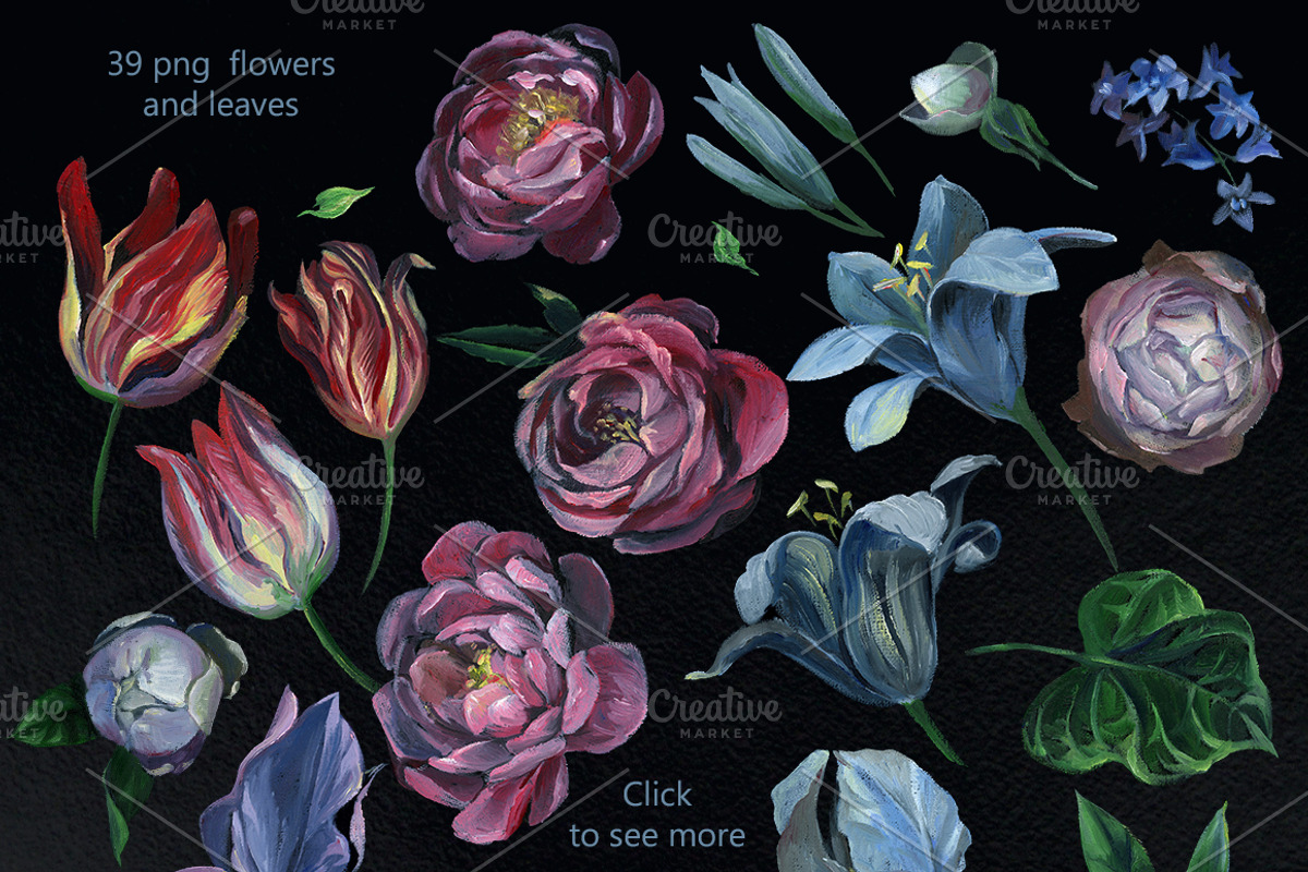 The night garden, an Illustration by katyabuslaeva (Photo 2 of 4)