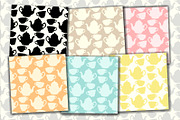 Teatime seamless patterns set, a Pattern Graphic by IreneArt illustrations (Thumbnail 5 of 5)