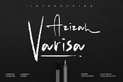 Azizah Varisa Script Handwritten Bru, a Handwritten Font by Samtiv Studio (Thumbnail 1 of 6)