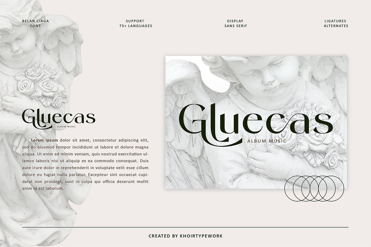 Belanciaga - Modern Sans Serif, a Sans Serif Font by Khoir (Photo 3 of 11)