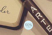 Notebook Mockup + Freebie, a Cups & Container Mockup by MoonfishStudio (Thumbnail 2 of 4)