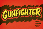 Smoke Wagon - A Western Brush Font, a Sans Serif Font by Wingsart Studio (Thumbnail 5 of 15)