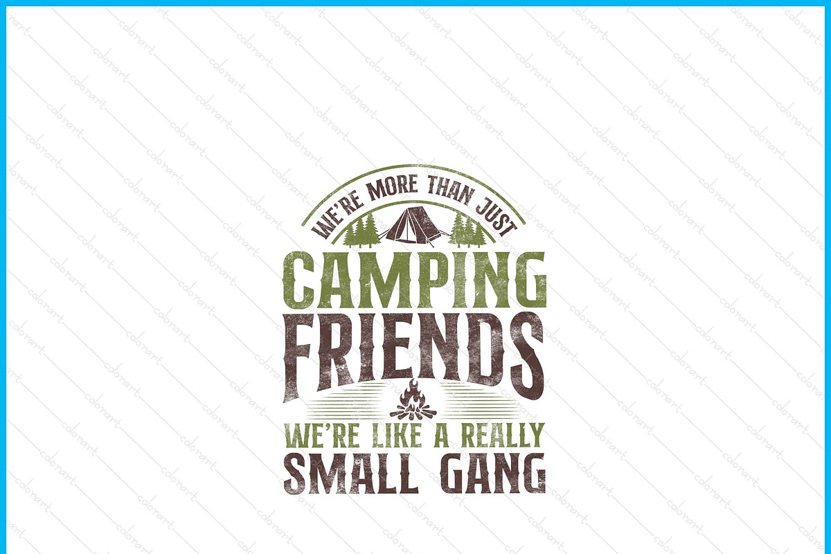 More Than Just Camping Friend Family, an Object Graphic by Creativeusart (Photo 2 of 4)