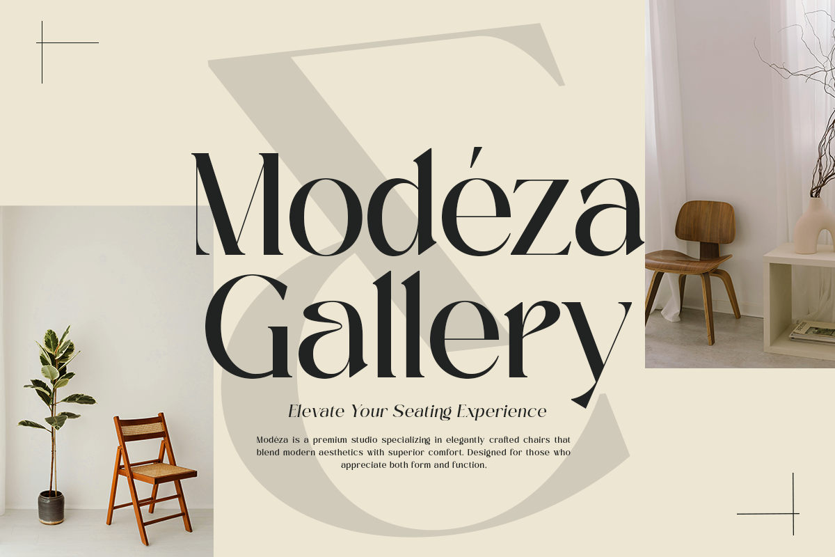 Clemora -  Feminine Minimal Beauty, a Serif Font by roomspace (Photo 4 of 11)