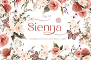 Wild floral illustrations - Sienna, an Illustration by TheHappyGiftArt (Thumbnail 1 of 9)
