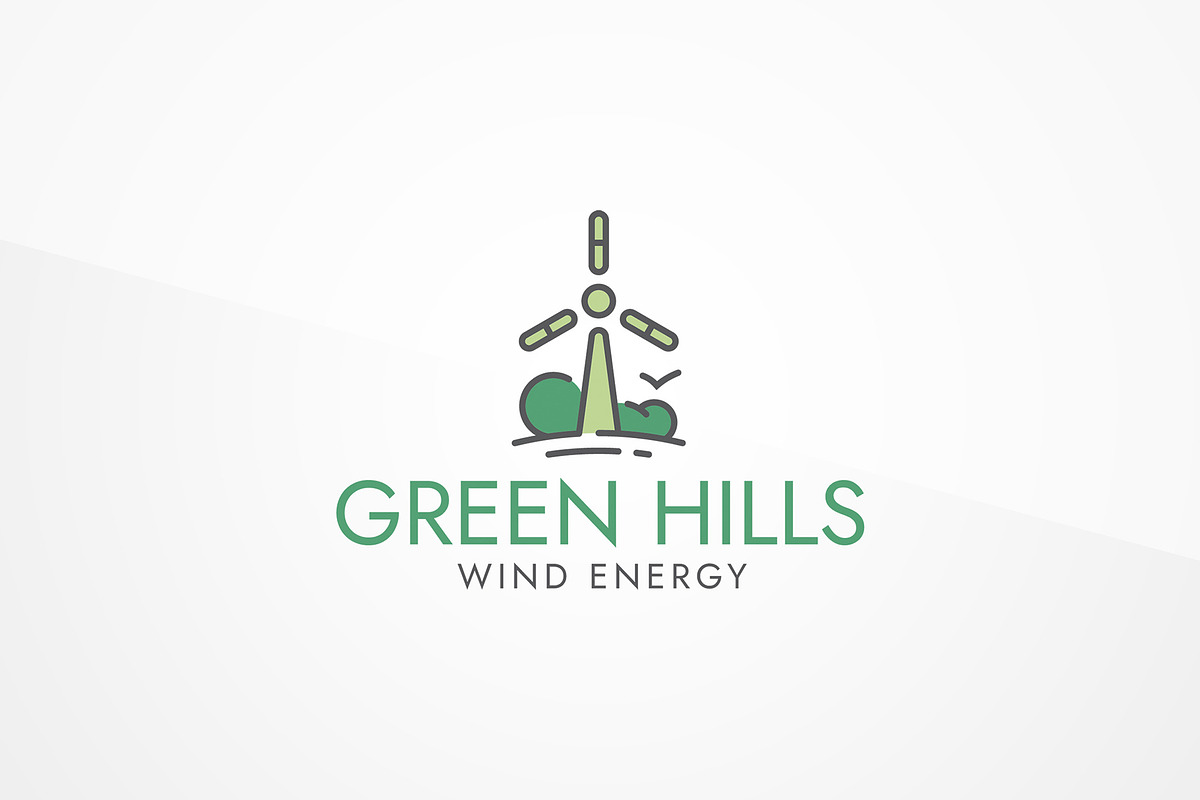 Wind Energy Logo Template, a Branding & Logo Template by floringheorghe (Photo 1 of 2)