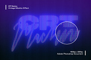 CRT Machine - Vintage Monitor Effect, a Texture Graphic by Studio 2am (Thumbnail 1 of 7)