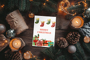 Watercolor Christmas Posters, an Illustration by KlymchukArtworks (Thumbnail 8 of 9)
