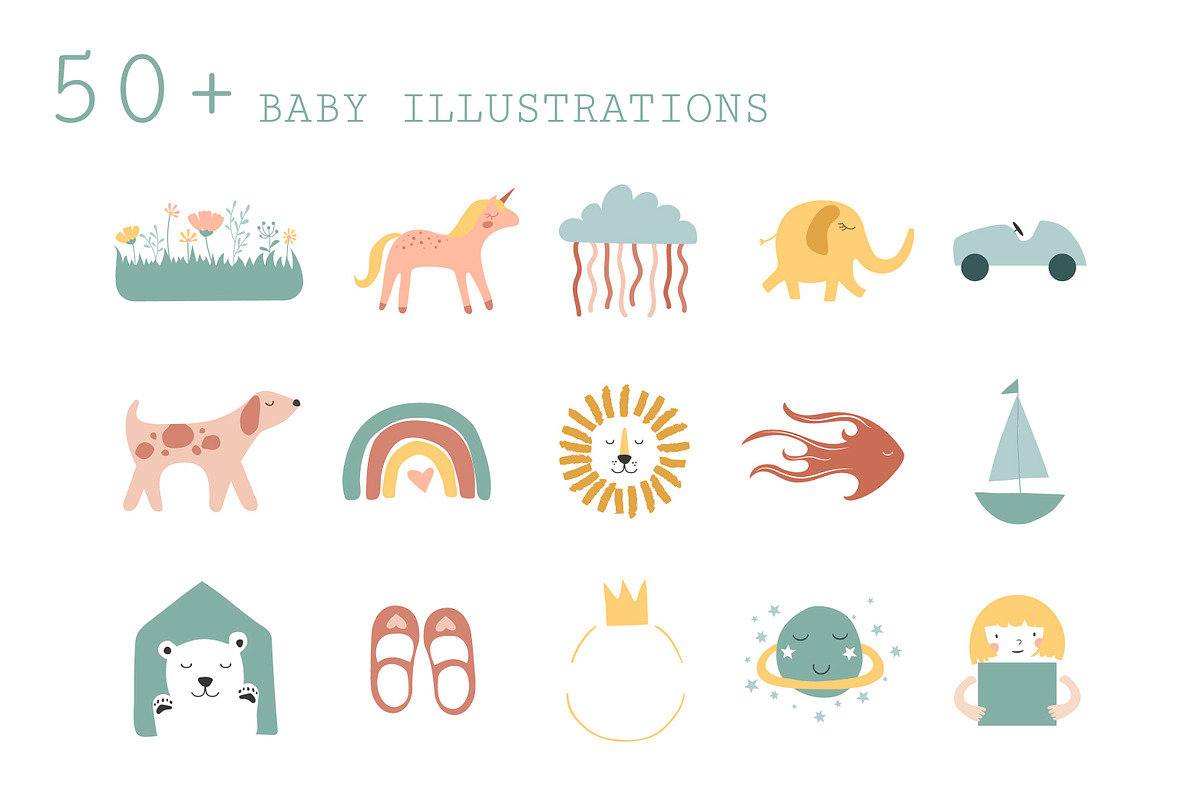 Kids Logo Templates, a Branding & Logo Template by Katya_lu (Photo 9 of 9)