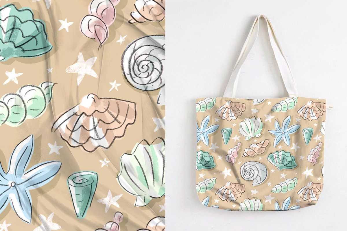 Vector seamless patterns, a Pattern Graphic by Melniklenart (Photo 4 of 10)