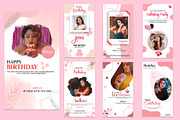 Instagram Stories Templates-Birthday, a Social Media Template by zoomdesigns (Thumbnail 4 of 6)