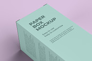 Paper Box Mockup - 8 views, a Packaging Mockup by Illusiongraphic (Thumbnail 21 of 21)