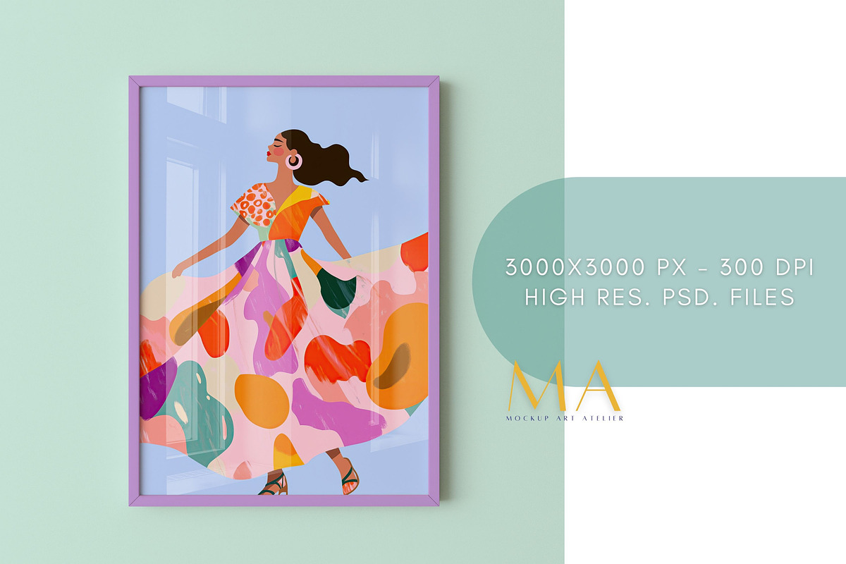 Entire Shop Frame Mockup Bundle, a Household Mockup by Mockup Art Atelier (Photo 46 of 52)