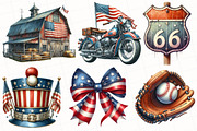 The Great American Clipart Set, an Illustration by OK Design (Thumbnail 3 of 5)