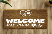 Dogs Doormat SVG PNG Bundle, a Graphic by EllaMaiyaali (Thumbnail 7 of 8)