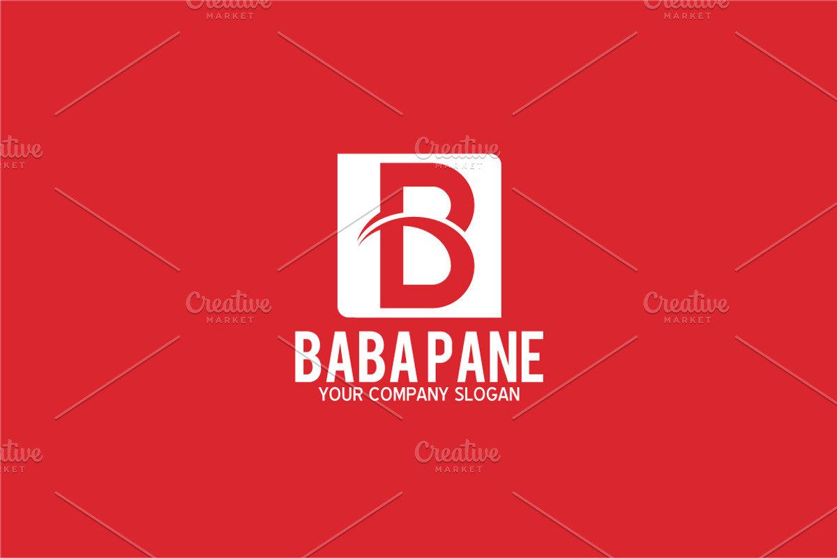 Baba Pani - Letter B Logo, a Branding & Logo Template by shazi (Photo 3 of 4)