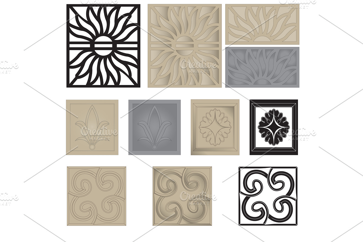 Design elements, an Illustration by piter.goskov