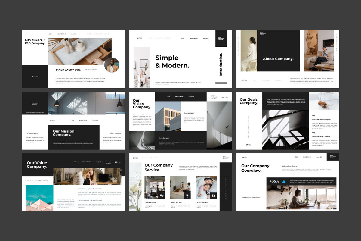 Trugavia PowerPoint, a Presentation Template by Bewalrus Studio (Photo 2 of 5)