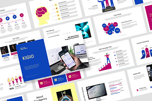 Kigio : SEO Proposal Keynote, a Presentation Template by Punkl Camp