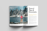Travel Magazine Template, a Magazine Template by Cleffon_Graphic_Studio (Thumbnail 4 of 11)