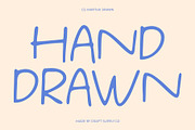 CS Martha Drawn, a Handwritten Font by Craft Supply Co. (Thumbnail 2 of 8)