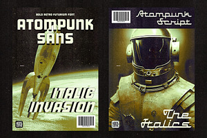 Atompunk - Retro Futurism Fonts