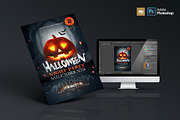 Halloween Party Flyer, a Flyer Template by Rome B Creation (Thumbnail 2 of 2)