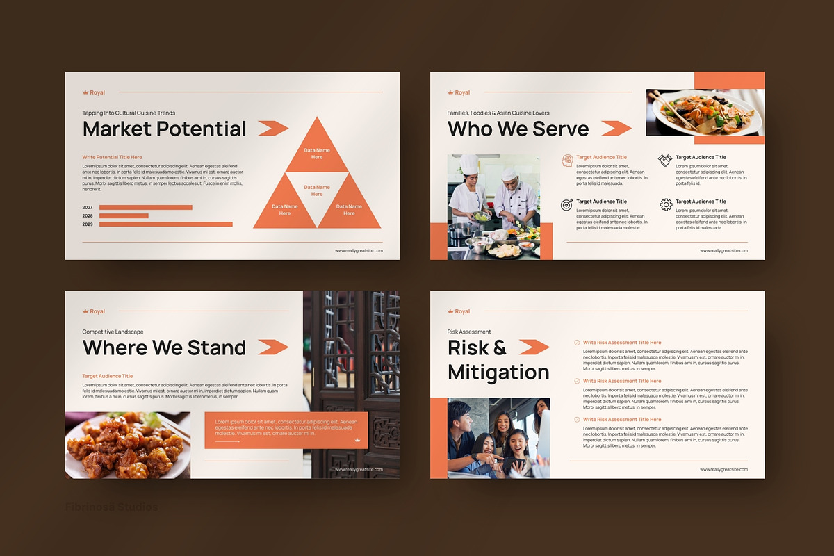 Chinese Food Restaurant Pitch Deck preview 2