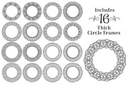 Grey Round Lace Frames, an Illustration by Amanda Ilkov (Thumbnail 4 of 5)