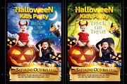 Kids Halloween Party Flyer, a Flyer Template by Basez Flyers (Thumbnail 1 of 3)