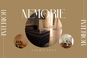 Nemorie, a Serif Font by Kenrichi (Thumbnail 5 of 9)