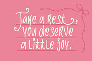 The Graceful Party Handwriting, a Handwritten Font by Sloulyfe (Thumbnail 9 of 11)
