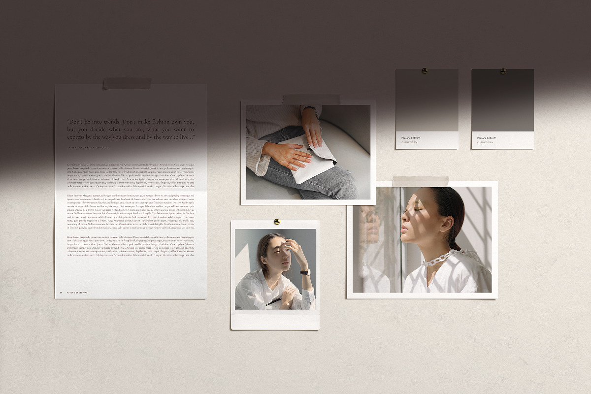Moodboard Mockup Kit, a Books & Magazine Mockup by Ruben Stom (Photo 16 of 23)