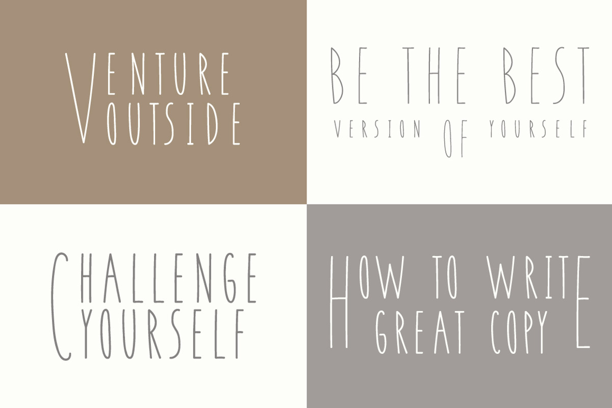 Coyote | A Playful Font, a Sans Serif Font by Josh O. (Photo 4 of 9)