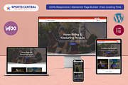 Horse Riding & Kite Surfing Template, a WordPress Template by HasnainDEV (Thumbnail 1 of 3)