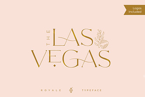 Royale Luxurious Typeface LOGOS