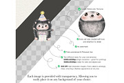 Cute Australian Birthday Watercolor, an Illustration by CharmClipart (Thumbnail 6 of 8)