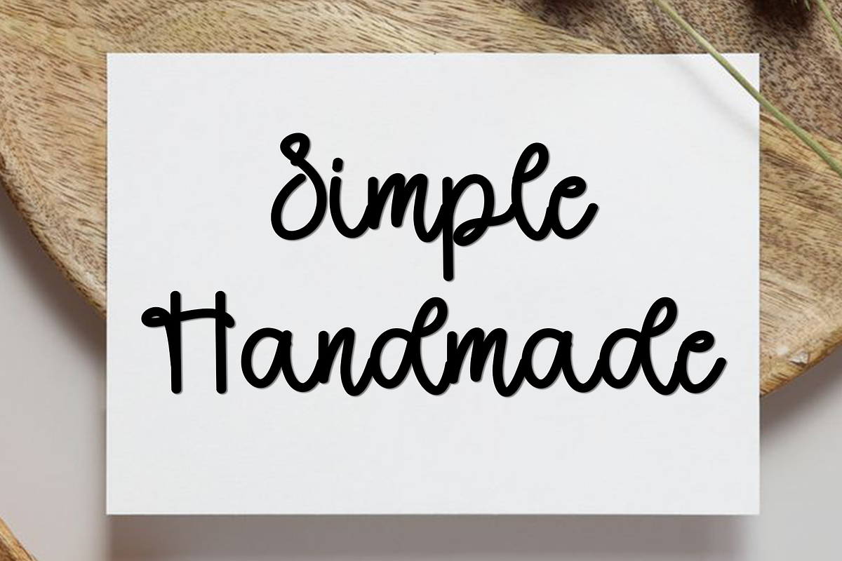 Invitation, a Handwritten Font by FreshTypeINK (Photo 4 of 7)