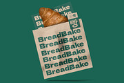 Bakery Paper Bag Mockup, a Packaging Mockup by skybluecreative (Thumbnail 3 of 5)