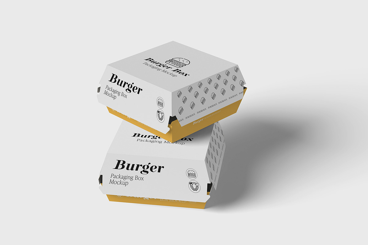 Burger Packaging Mockup, a Packaging Mockup by Graphicbars (Photo 8 of 10)