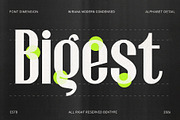 Wirana – Condensed Display, a Sans Serif Font by Bentype Studio (Thumbnail 6 of 10)