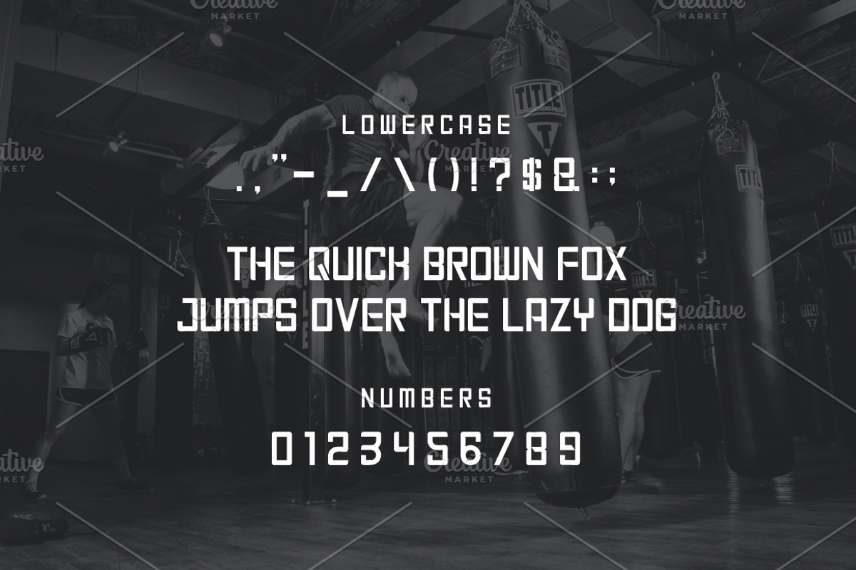 Bronye | Geometric Font, a Sans Serif Font by Artiveko (Photo 3 of 3)
