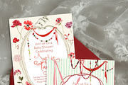 Red Burgundy Flowers PNG, a Decorative Illustration by whiteheartdesign (Thumbnail 11 of 17)