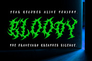 SATRUNS Metal Blackletter Horror, a Blackletter Font by dansdesign (Thumbnail 16 of 18)