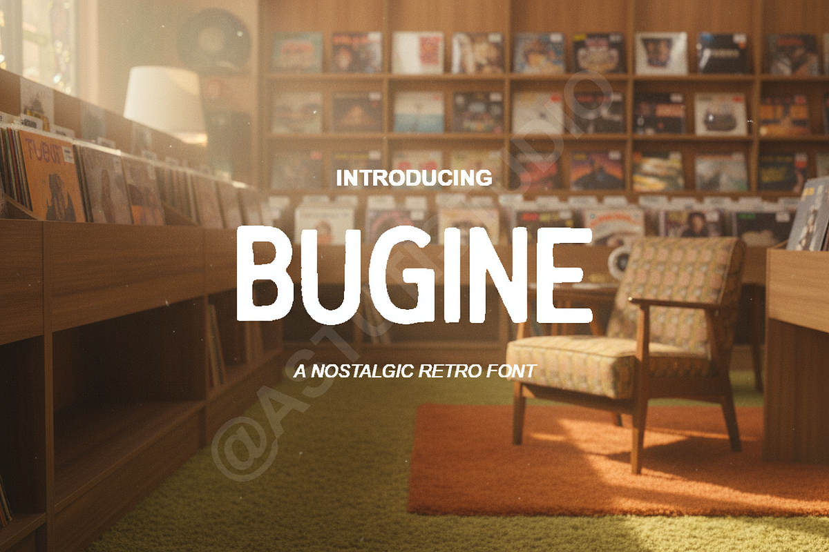 Bugine | Premium Luxury High-Contras, a Font by Astuti Studio (Photo 1 of 16)