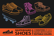 Shoes Line Art_Shoes Illustrations, an Illustration by Astro Circo (Thumbnail 2 of 2)