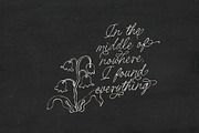 Thirty Pages - Handwritten Script, a Script Font by Sarid Ezra (Thumbnail 2 of 9)