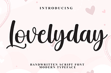 Lovelyday | Script Font