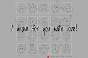 Pumpkin Halloween Clipart Set, a Seasonal Illustration by Palau (Thumbnail 7 of 10)
