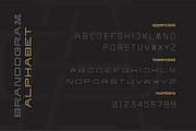 Brandogram Thin - Monogram Typeface, a Slab Serif Font by Bogdan Casota (Thumbnail 2 of 6)